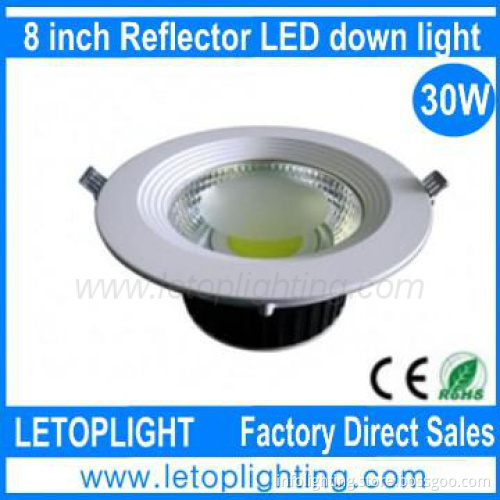 8inch 30W COB led down light